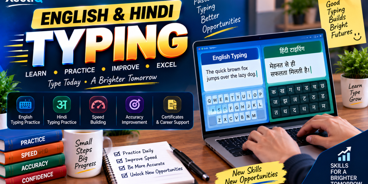 English & Hindi Typing