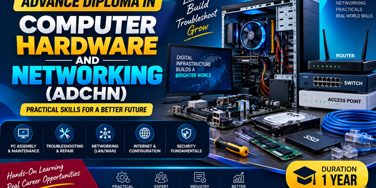 Advance Diploma In Computer Hardware And Networking (ADCHN).