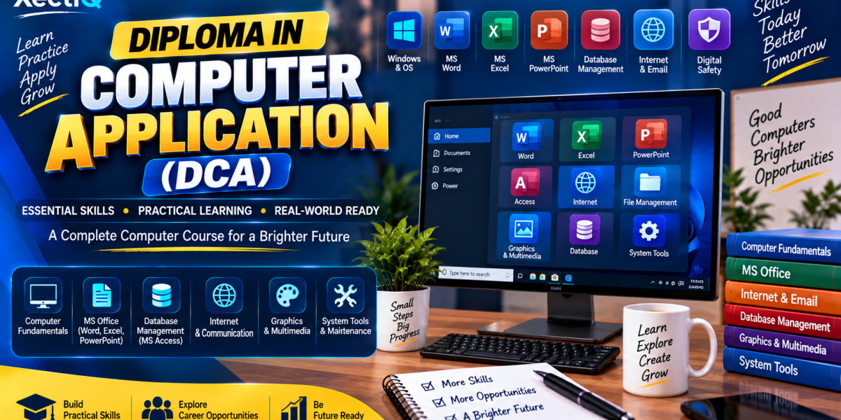 DIPLOMA IN COMPUTER APPLICATION (DCA)