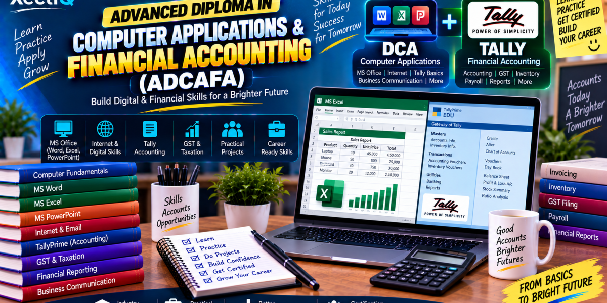 Advanced Diploma in Computer Applications & Financial Accounting (ADCAFA)