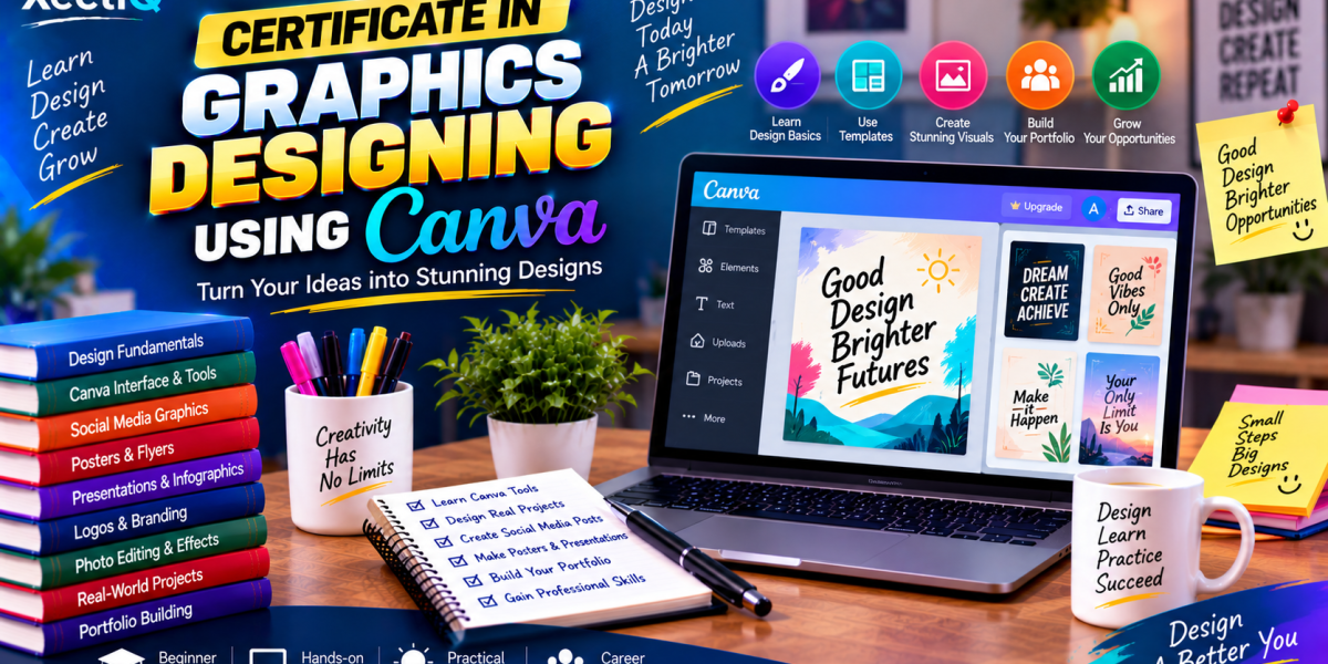 Certificate in Graphics Designing using Canva