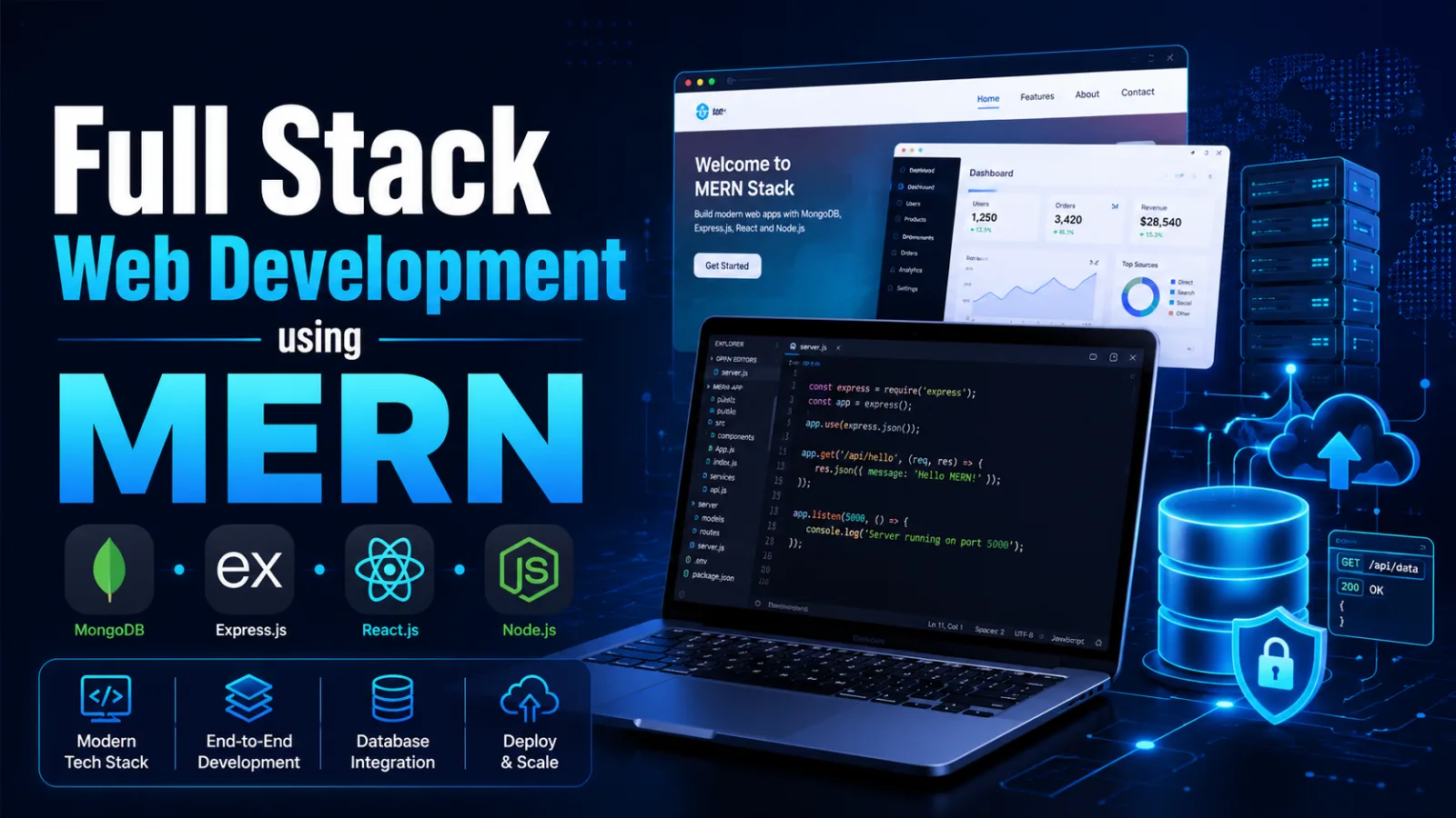 Full Stack Web Development using MERN